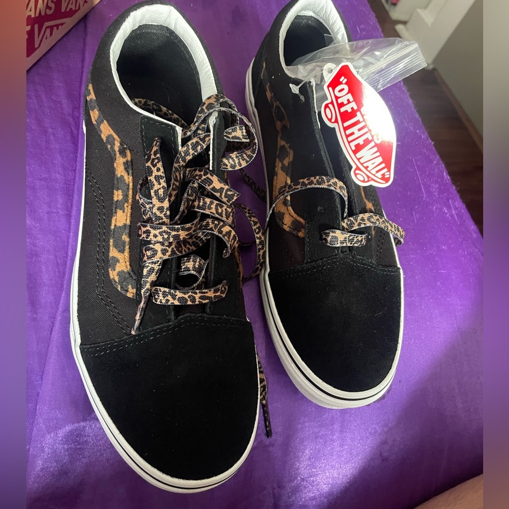 Cheetah print women’s vans